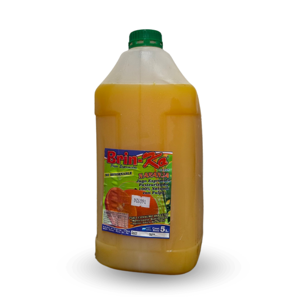 Bidon de jugo sabor Naranja 5L